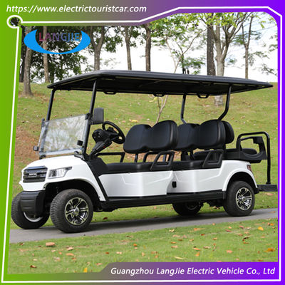 Club Car 6 pasażerski wózek golfowy z suchą baterią Elektryczny wózek golfowy dla wielu 8v * 6pcs