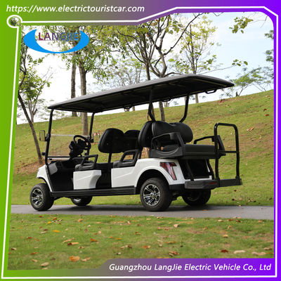 Club Car 6 pasażerski wózek golfowy z suchą baterią Elektryczny wózek golfowy dla wielu 8v * 6pcs