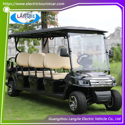 OEM 8-osobowy elektryczny wózek golfowy bezobsługowy z baterią AC Motor Golf Buggy dla lotniska