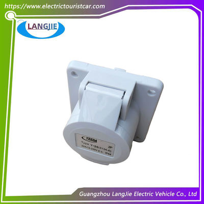 Marshell Electric Sightseeing Car 220V AC Power Connector Y-20 dla klubów golfowych