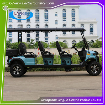 6 osób Elektryczne wózki golfowe Mini Battery Operated Golf Buggy Bezpieczeństwo dla dzieci