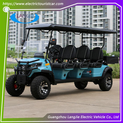 6 osób Elektryczne wózki golfowe Mini Battery Operated Golf Buggy Bezpieczeństwo dla dzieci