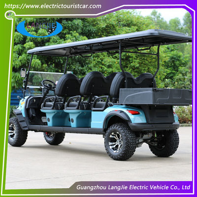 Zastosowanie 6 miejsc Golf Club Samochód 48v Bateria Łownictwo Elektryczny wózek golfowy Off Road