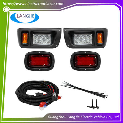 Elektryczny zestaw oświetlenia LED 12V do wózka golfowego, reflektor i tylne światło do Club Car DS 1993-Up #101988001