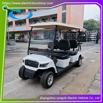 Elektryczny Golf Buggy 2-osobowy z silnikiem AC 48 Volt Club Car dla hotelu Lotnisko