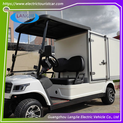 Biały Kolor 2 Siedzeń Elektryczny Pozycyjny Buggy Elektryczny Pozycyjny Golf Cart Dla Hotelu