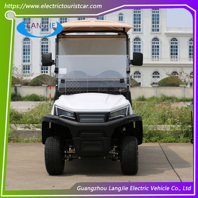 Dwuosobowy elektryczny wózek golfowy 48V AC Hotel Buggy Car Z Dachem