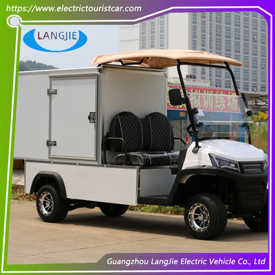 Dwuosobowy elektryczny wózek golfowy 48V AC Hotel Buggy Car Z Dachem