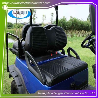 Club Car DS Golf Samochód Poduszka przednia Podwójne diamentowe wzory Siedzenie Czarny zestaw akcesoriów