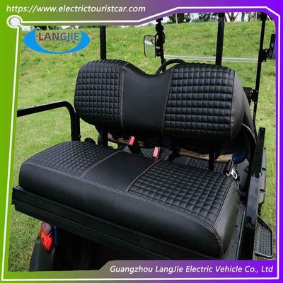 Club Car DS Golf Poduszka samochodowa i oparcie skórzane pokrycie składnik wzorów kwadratowych