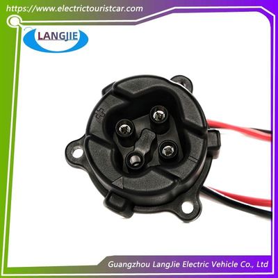 Golf Cart Electrical DC Socket 48V Yamaha Czarny okrągły kabel ładowania