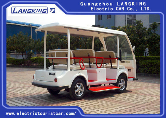 ISO Approved Electric Sightseeing Car 48V Free Konserwacja akumulatora Elektryczny samochód osobowy