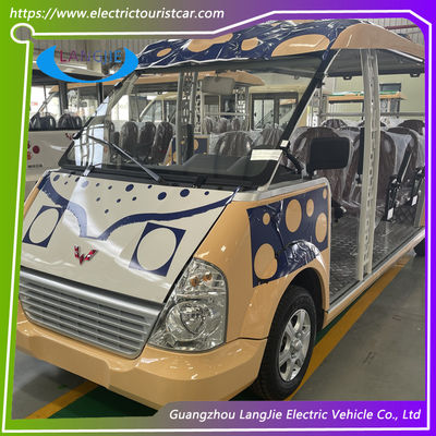 72v Elektryczny samochód wahadłowy 8 ~ 10h Czas ładowania High Impact Fibre Glass Body &amp; Roof