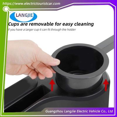 Niewierciadłowy wózek golfowy tylne podłokietno z uchwytem do kubków i magazyn telefoniczny