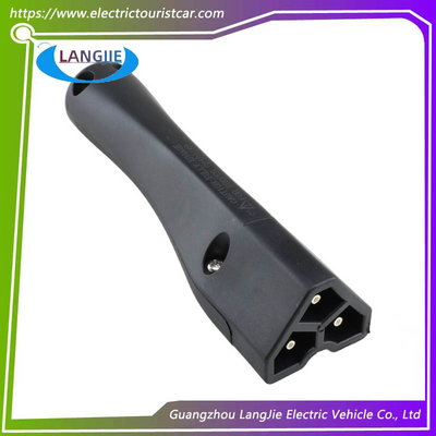 Dobra cena. EZGO TXT RXV Golf Cart Charger Plug, 3-Pin 48V Triangular Handle Connector w Internecie