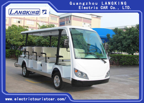 14 Seater Electric Sightseeing Bus, Elektryczny samochód Shuttle 72v na wystawę