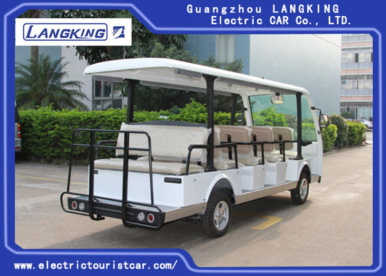 14 Seater Electric Sightseeing Bus, Elektryczny samochód Shuttle 72v na wystawę