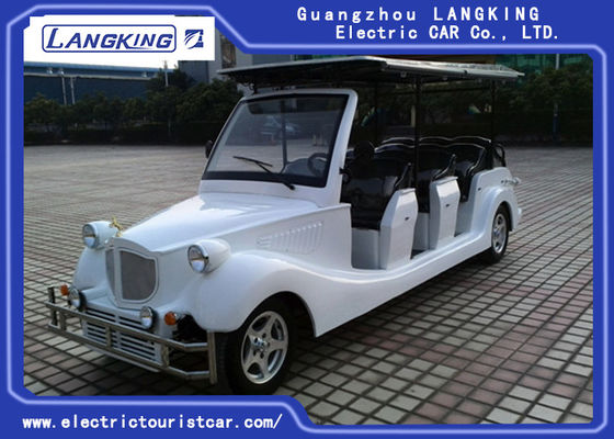 Elektryczne zasilane wózkiem golfowym 11 osób Classic Car z akcesoriami Cool Style Cover