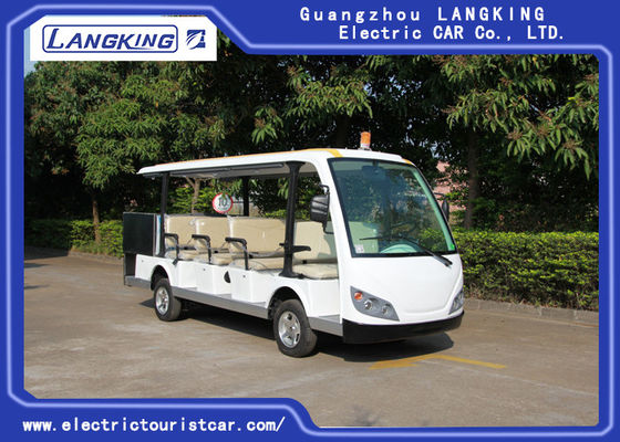 14 Seater Electric Sightseeing Bus, samochód z napędem elektrycznym 72 vz ogrodzonym bagażnikiem