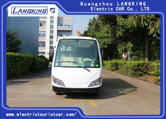 14 Seater Electric Sightseeing Bus, samochód z napędem elektrycznym 72 vz ogrodzonym bagażnikiem