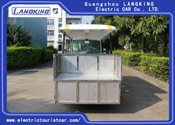 14 Seater Electric Sightseeing Bus, samochód z napędem elektrycznym 72 vz ogrodzonym bagażnikiem