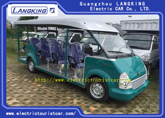 Pojazdy elektryczne o niskiej prędkości Wielokolorowe 14-osobowe samochody klubowe Samochody gazowe Golf Cart For Resort