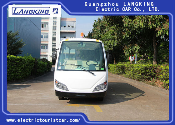 Fajne 11 miejsc Cargo Electric Sightseeing Vehicle z małym reflektorem 72V 7,5 kW