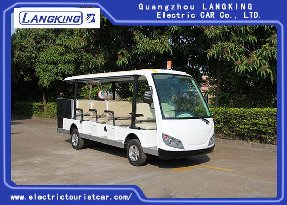 Fajne 11 miejsc Cargo Electric Sightseeing Vehicle z małym reflektorem 72V 7,5 kW
