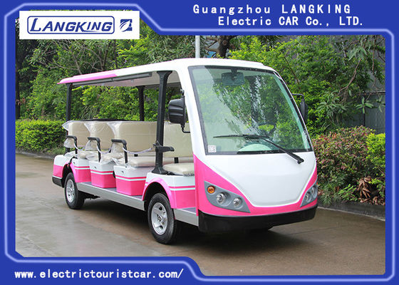 Red / White 11 Passenger 72V 7.5KW Elektryczny autobus turystyczny dla społeczności mieszkaniowej